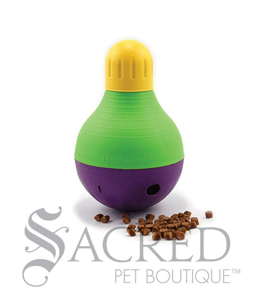 Bob a Lot Durable boredom buster treat dispensing dog toy