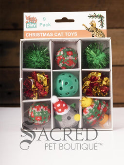Christmas Cat Toy Box