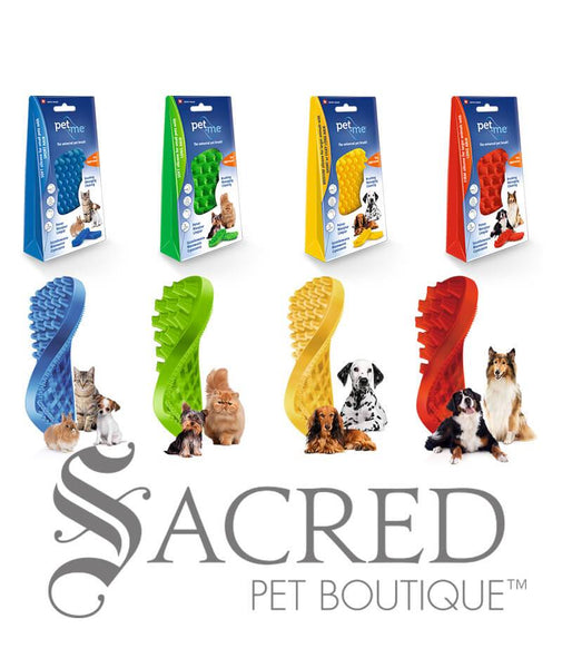 Silicone Rubber Pet Brush and Hair removal – Sacred Pet Boutique