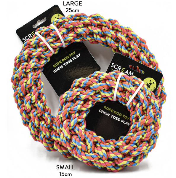 Scream Wreath Rope Sacred Pet Boutique