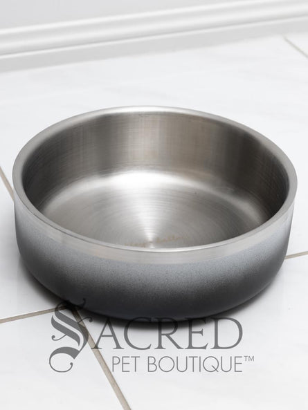 Doublewall Steel Dog Bowl