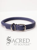 Soft Round Leather Collar